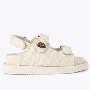 NIB Kurt Geiger Orson Quilted Sandals, sz 9.5